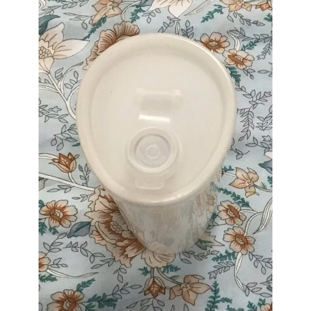 Vintage Tupperware Sweet Saver Syrup Honey With Dripless Pour Spout & Lid